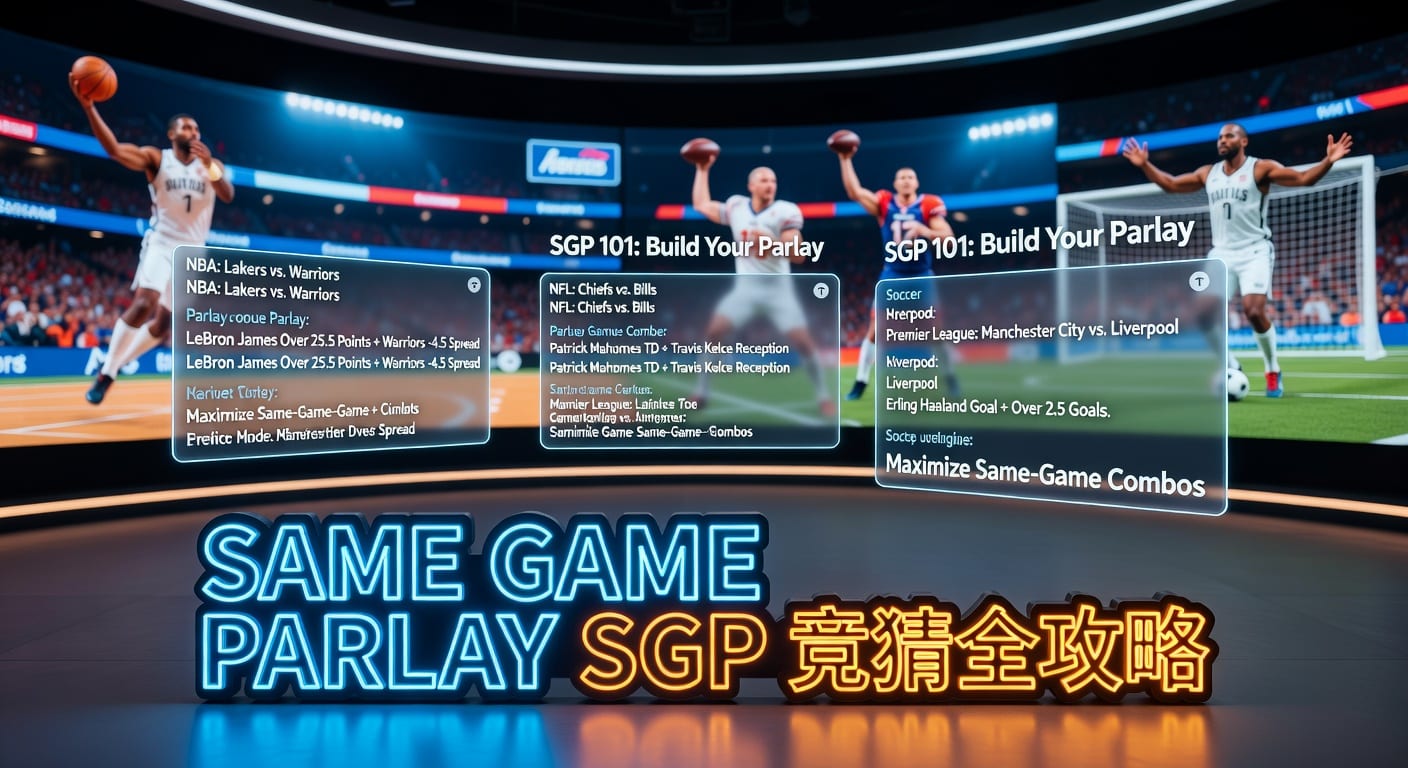 same game parlay SGP 玩法解析与实战技巧
